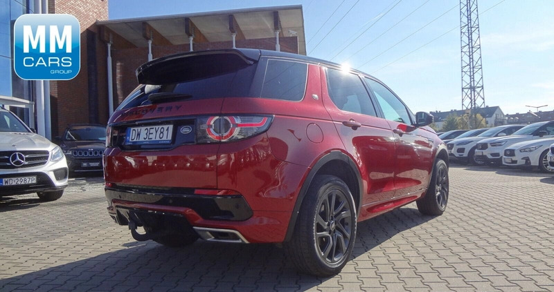 Land Rover Discovery Sport cena 151850 przebieg: 84441, rok produkcji 2019 z Kędzierzyn-Koźle małe 191